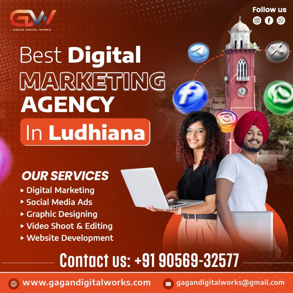 Best Social Media Marketing Company in Ludhiana: Gagan Digital Works